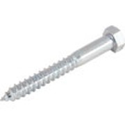 SCREW HEX LAG 1/2"X3" STEEL 080938