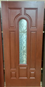 DOOR FIBERGLASS CENTER ARCH ZINC 101712