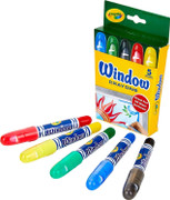 CRAYONS WINDOW 5CT 144627