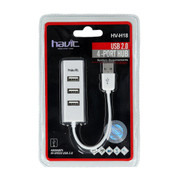 CABLE HUB USB HAVIT 2.0, 4PORT 204625