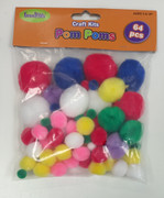 KIT CRAFT POM POMS 144702