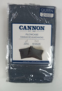 PILLOW CASE QUEEN SOLID GRAY 1280027