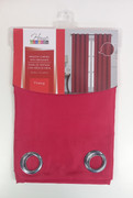 CURTAIN TRACY RED 1280089