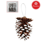 NATURE PINECONE W/SNOW BAG 1220146