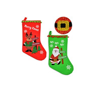 STOCKING FELT XMAS PRINTED 1220933