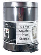 CAN STEP STAINLESS STEEL 5 L 1214234