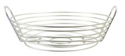 BASKET FRUIT NICKEL SATIN HEAVY 1214609
