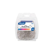 PIN PUSH TRANSPARENT 100PKS 146079