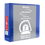 BINDERS 3" BLUE SLANT D RING 146087