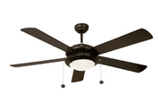 CEILING FAN 52" BLACK 2L 40W E27 088187