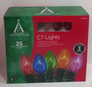 LIGHTS CHRISTMAS HW 25CT C7 1285416