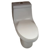 SET TOILET AMERICAN ELONG WHT 074620