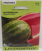 SEEDS WATERMELON CRIMSON SWEET 115772