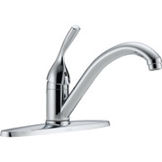Delta Classic Series 1-Handle Lever Kitchen Faucet in Chrome - Model 460076