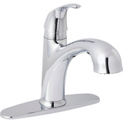 Home Impressions 1-Handle Lever Pull-Out Kitchen Faucet in Chrome with Dual Function Sprayer