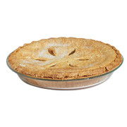 Pyrex 9 Inch Glass Pie Plate - Durable Oven and Microwave Safe Bakeware