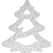 Alpine 16-inch Flashing Multi-Color LED Lighted Christmas Tree