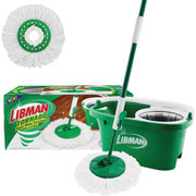 Libman Tornado Spin Mop & Bucket System for Quick and Efficient Floor Cleaning