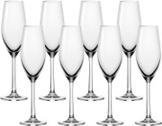 GLASS FLUTE SET 8PC SONDRIA 7OZ 1257493