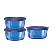 CONTAINER FOOD 6PC 2CUP RND 125820
