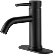 HANDLE FAUCET MATT BLACK SINGLE 071930