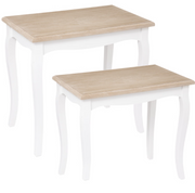 TABLE SIDE WHITE X2 171701