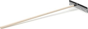 RAKE STEEL CARBON W/WOODEN 110009