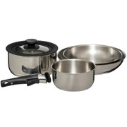 COOKWARE SET 6PCS STAINLESS 124052