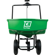 Chapin 70 lb. TurfPro Broadcast Push Spreader with Adjustable Baffle and Pneumatic Tires