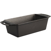 Lodge 4.5 Inch W x 8.5 Inch L Cast Iron Loaf Pan with Dual Handles