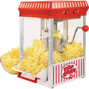 Nostalgia Vintage 10-Cup Tabletop Popcorn Maker KPM200 in Red