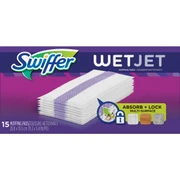 Swiffer WetJet Wet Cloth Mop Refill – 15 Count for Effective Floor Cleaning