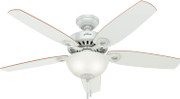 FAN CEILING WHITE 52" W/ LIGHT 085799