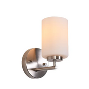 LAMP WALL DECORATIVE E27X1 SATIN 084167