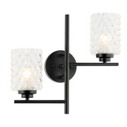 LAMP WALL #9568BK-2W 088075