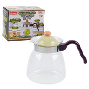 POT TEA GLASS BOROSILICATE 34OZ 127449