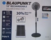 FAN STAND 10" SOLAR RECHARGEABLE 181082