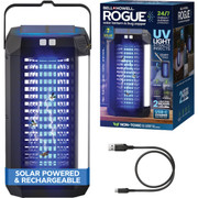 Bell+Howell Rogue Solar Lantern & Bug Zapper – Eco-Friendly Outdoor Lighting with Pest Control