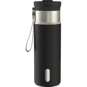 Contigo DualSip 20 oz Leakproof Insulated Water Bottle with 2-Way Lid, Black