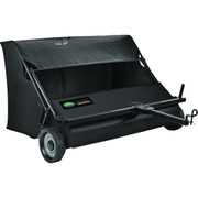 Scotts 50 in. Tow-Behind Lawn Sweeper with 26 Cu. Ft. Capacity – Heavy-Duty Collection and Wide Sweep Path