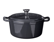 PAN CASSEROLE CAST IRON W/ENAMEL 127816