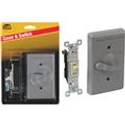 COVER SWITCH OUTDOOR GRAY 082755