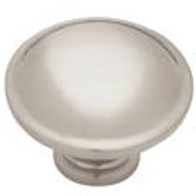 KNOB SATIN NICKEL 1 1/4" 090192