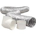DUCT FLEXIBLE VENT KIT 4X8' 077901