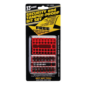 BIT SET 33PC TAMPERPROOF 45002 050783