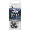 RIVET ALUM POP WHT 1/8" #381608 097925