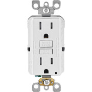 RECEPTACLE GFCI TAMPER 20A WHT 080145