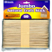 STICK CRAFT NAT (50) JUMBO BAZIC 143260
