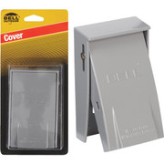 COVER OUTDOOR GFI GRAY #5908-1 082717