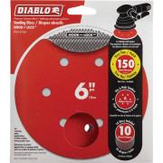 SANDING DISC W/HOOK AND LOCK 6" 091245
